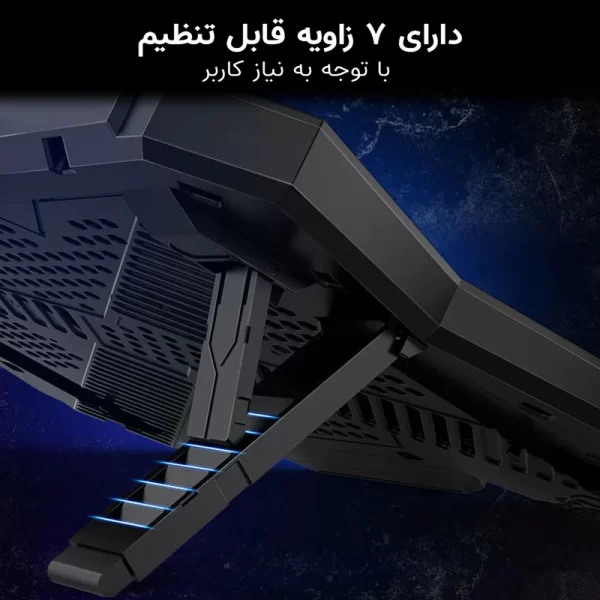 فن خنک‌کننده لپ‌تاپ کول‌کُلد مدل K40 - تصویر 8