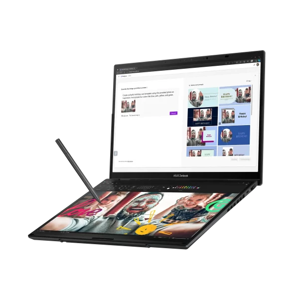 لپ تاپ ایسوس ZENBOOK UX8406MA ULTRA7 155H-16GB-1TB-INTEL-OLED 3K - تصویر 6